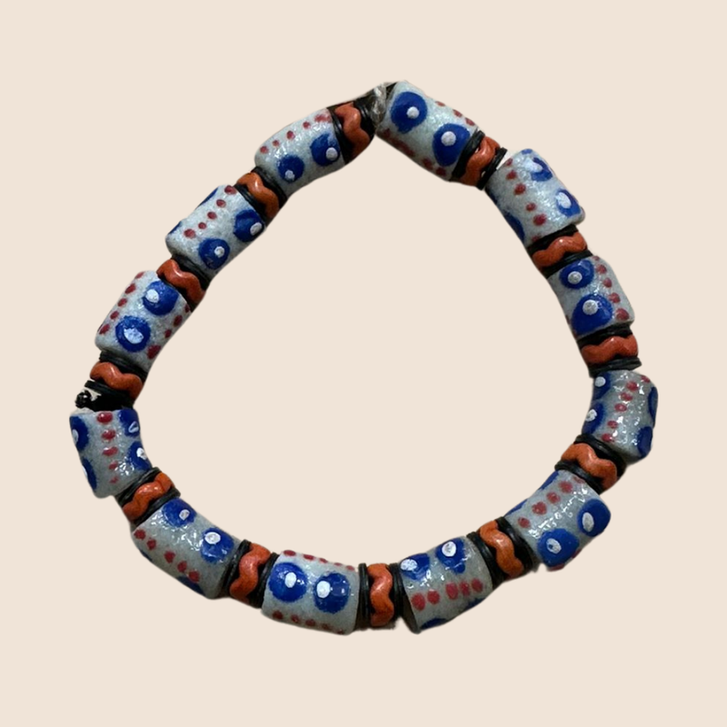 African bead bracelet