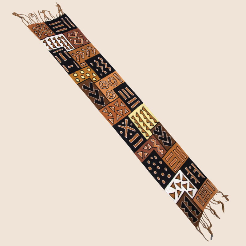 Scarf / Table runner Bogolan 3