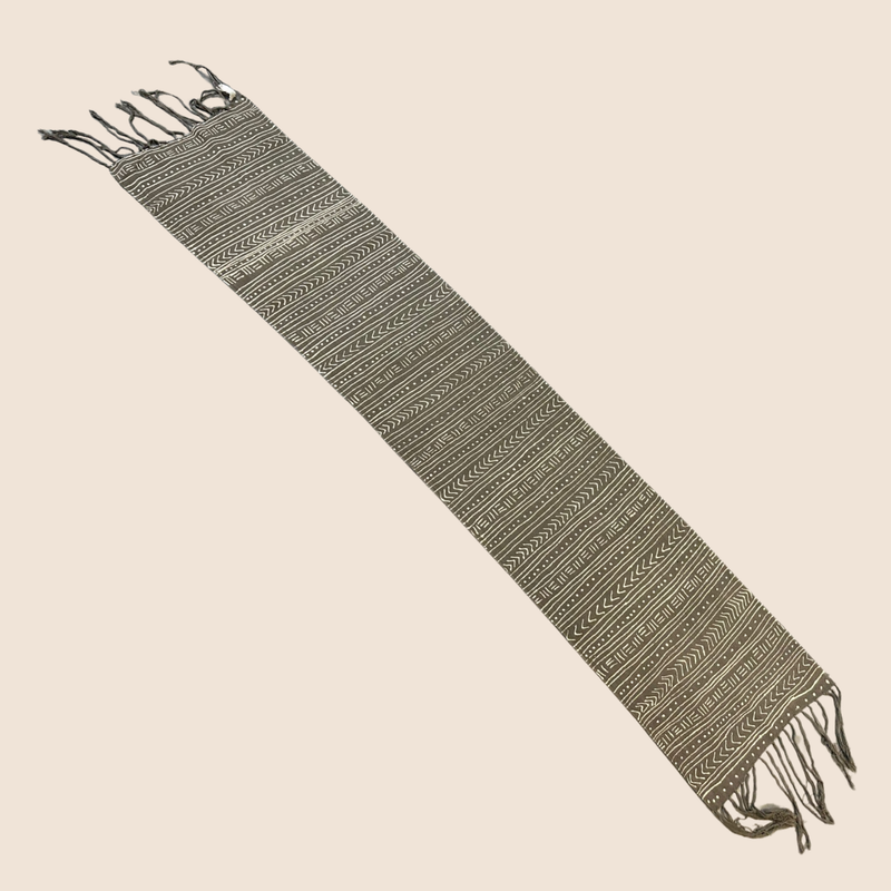 Scarf / Table runner Bogolan 17